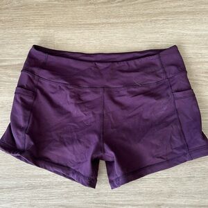Born Primitive Plum Purple Athletic Shorts